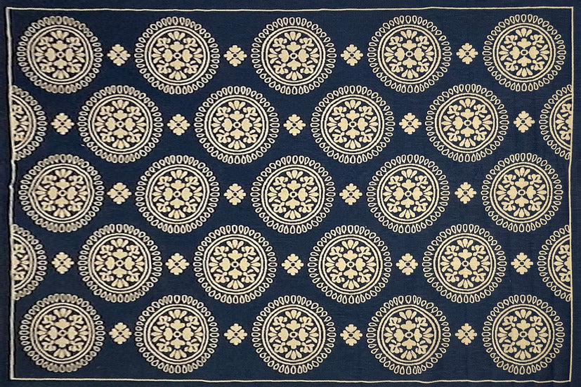 Thảm Lông Ngắn Cao Cấp - LE_SISAL_RW286_BLUE_270X360