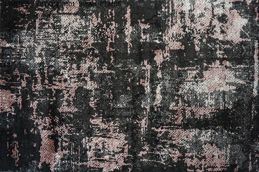Thảm Sợi Ngắn - LIMITED_EDITION_3001_SIYAH_PEMBE