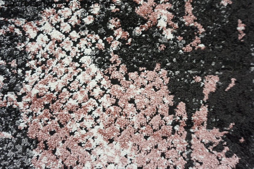 Thảm Sợi Ngắn - LIMITED_EDITION_3001_SIYAH_PEMBE