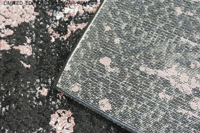 Thảm Sợi Ngắn - LIMITED_EDITION_3001_SIYAH_PEMBE