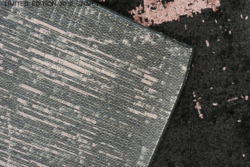 Thảm Sợi Ngắn - LIMITED_EDITION_3002_SIYAH_PEMBE