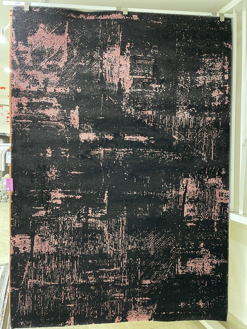 Thảm Sợi Ngắn - LIMITED_EDITION_3002_SIYAH_PEMBE