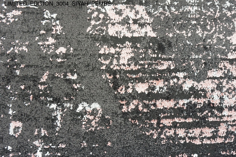 Thảm Sợi Ngắn - LIMITED_EDITION_3004_SIYAH_PEMBE