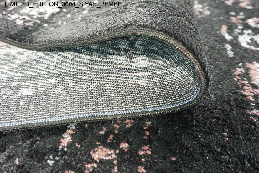 Thảm Sợi Ngắn - LIMITED_EDITION_3004_SIYAH_PEMBE