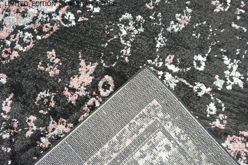 Thảm Sợi Ngắn - LIMITED_EDITION_3004_SIYAH_PEMBE