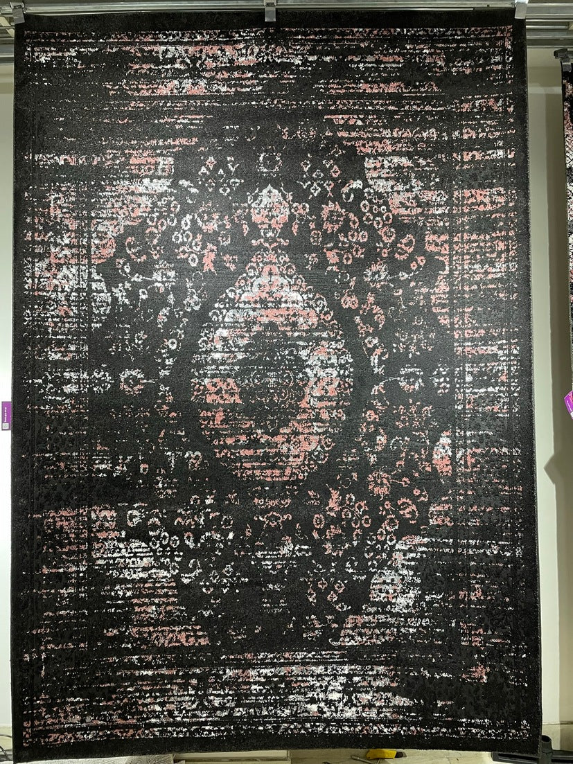 Thảm Sợi Ngắn - LIMITED_EDITION_3004_SIYAH_PEMBE