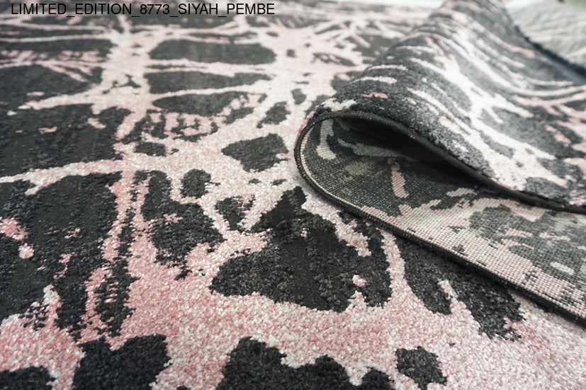 Thảm Sợi Ngắn - LIMITED_EDITION_8773_SIYAH_PEMBE