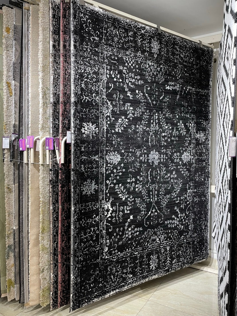 Thảm Sợi Ngắn - LIMITED_EDITION_8774_SIYAH_GRI