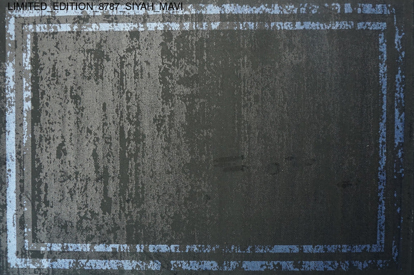 Thảm Sợi Ngắn - LIMITED_EDITION_8787_SIYAH_MAVI