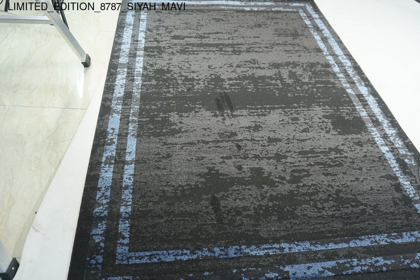 Thảm Sợi Ngắn - LIMITED_EDITION_8787_SIYAH_MAVI