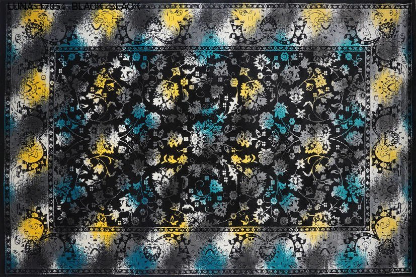 Thảm Sợi Ngắn - LUNA_17054_BL_BL