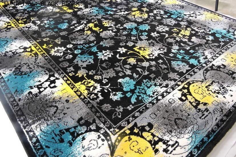 Thảm Sợi Ngắn - LUNA_17054_BL_BL