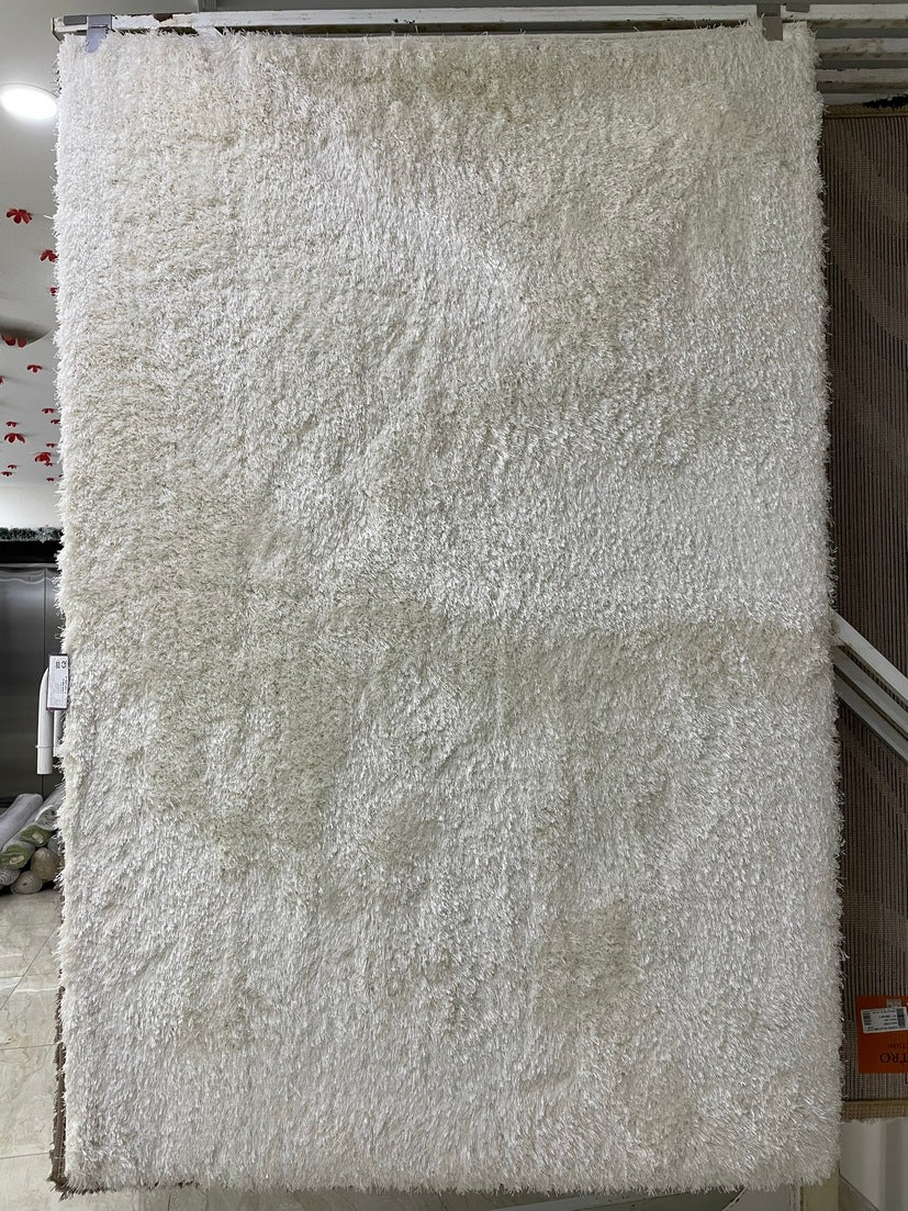 Thảm Lông Dài Màu Trắng Sang Trọng - N0003