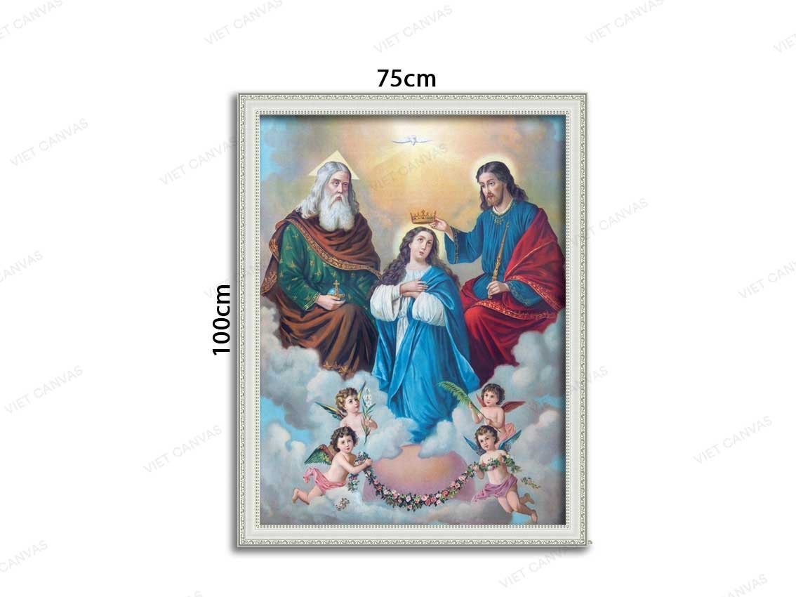 Tranh Vinh Quang Đức Mẹ Maria - VB495