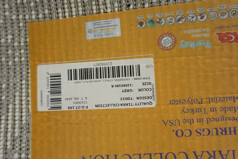 Thảm Lông Dài Kẻ Ô Vuông Chéo - T0033