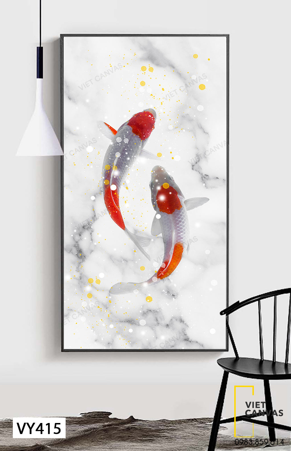 Tranh Đàn Cá Bơi Lượn - VY415