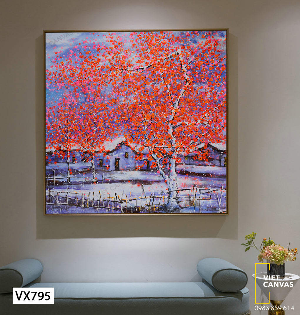 Tranh Hoa Nở Rợp Cây - VX795