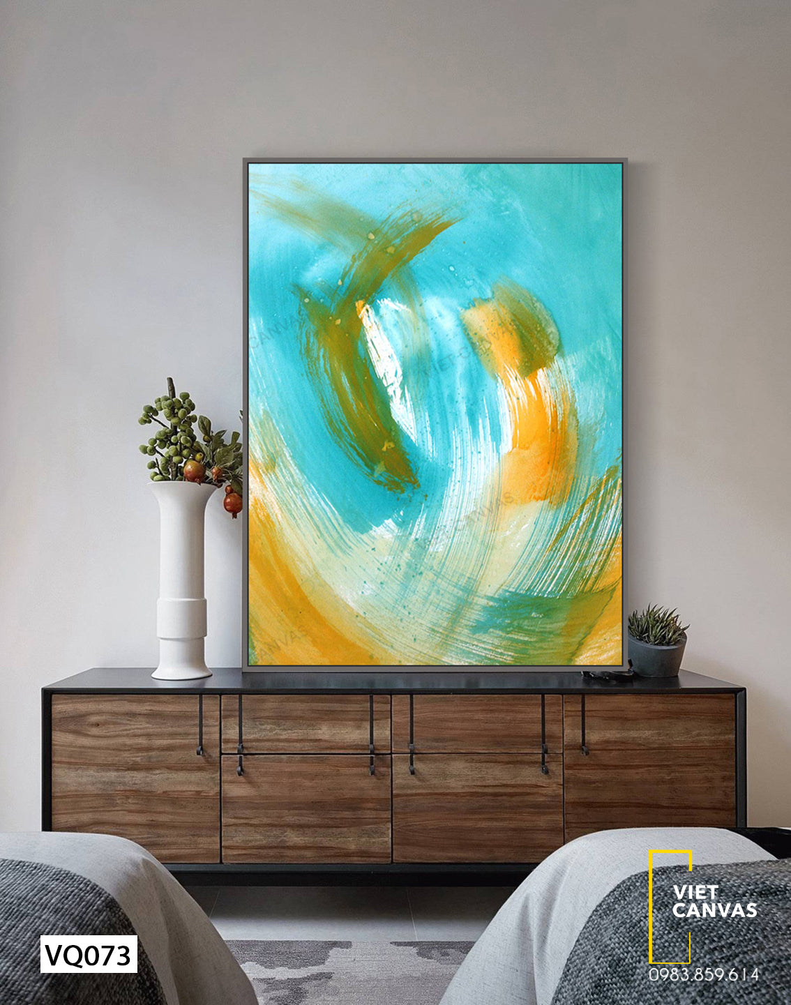 Tranh Màu Sắc Trừu Tượng - VQ073