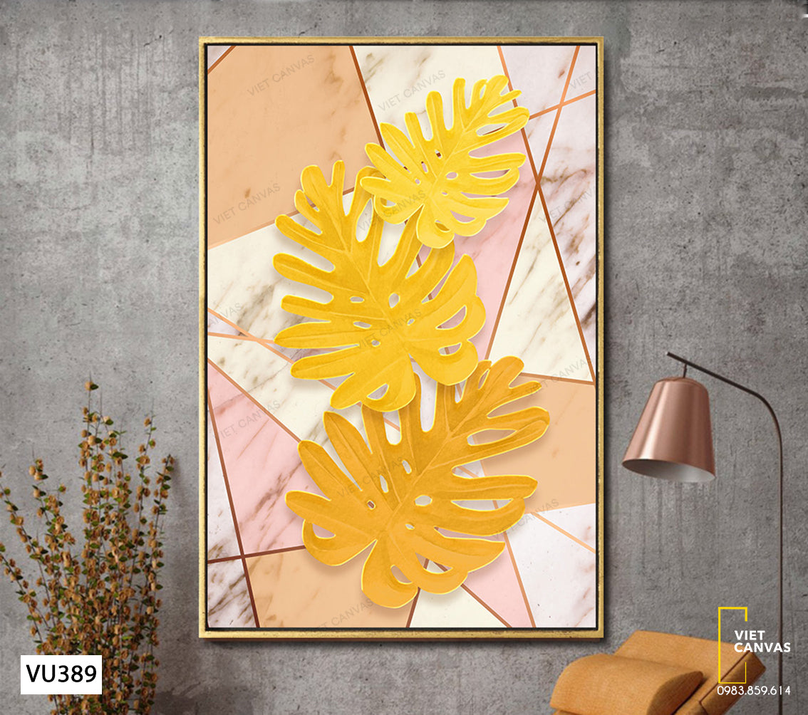 Tranh Những Chiếc Lá Vàng - VU389