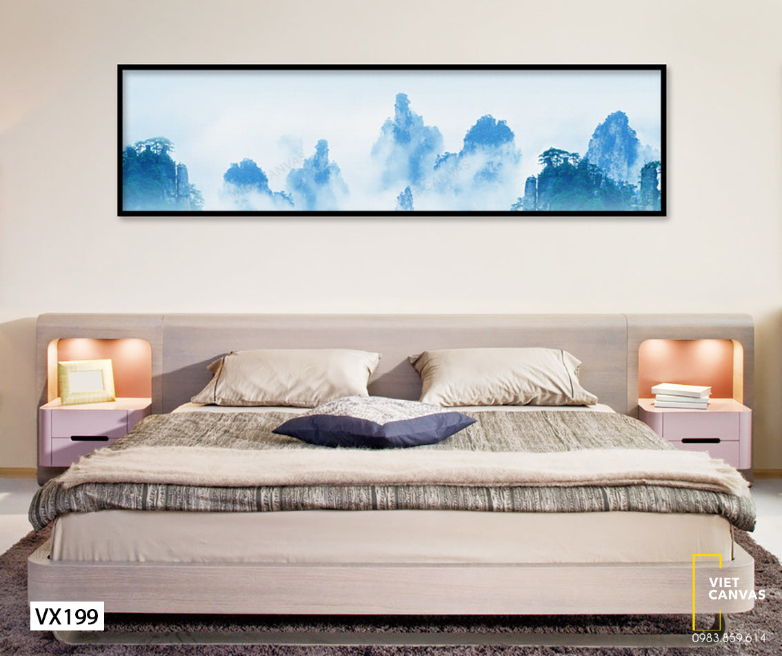Tranh Những Đỉnh Núi Xanh - VX199