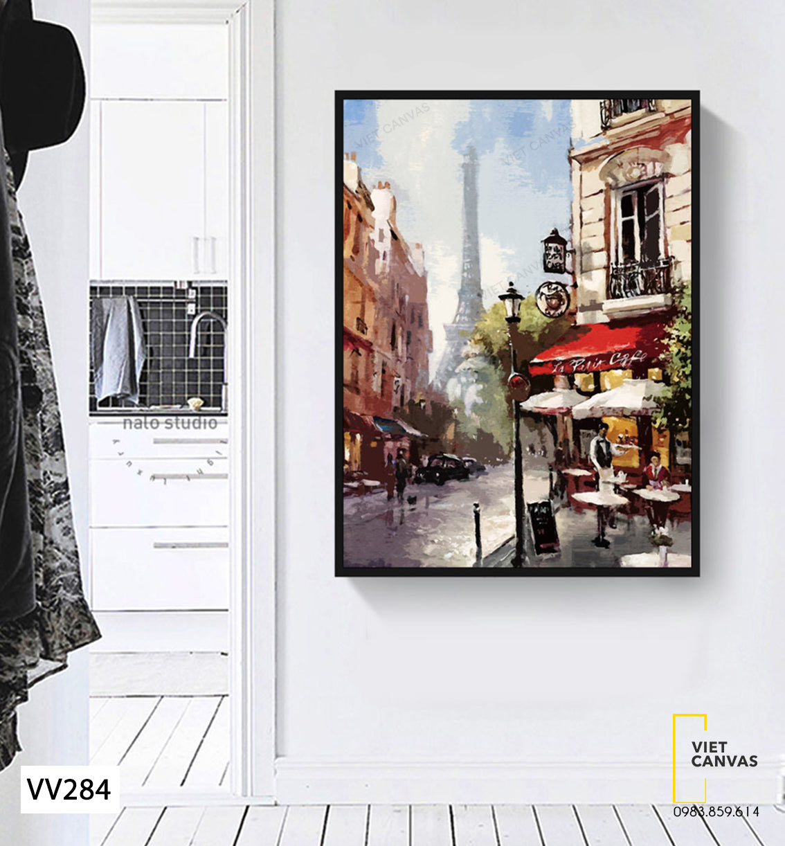 Tranh Thành Phố Paris - VV284
