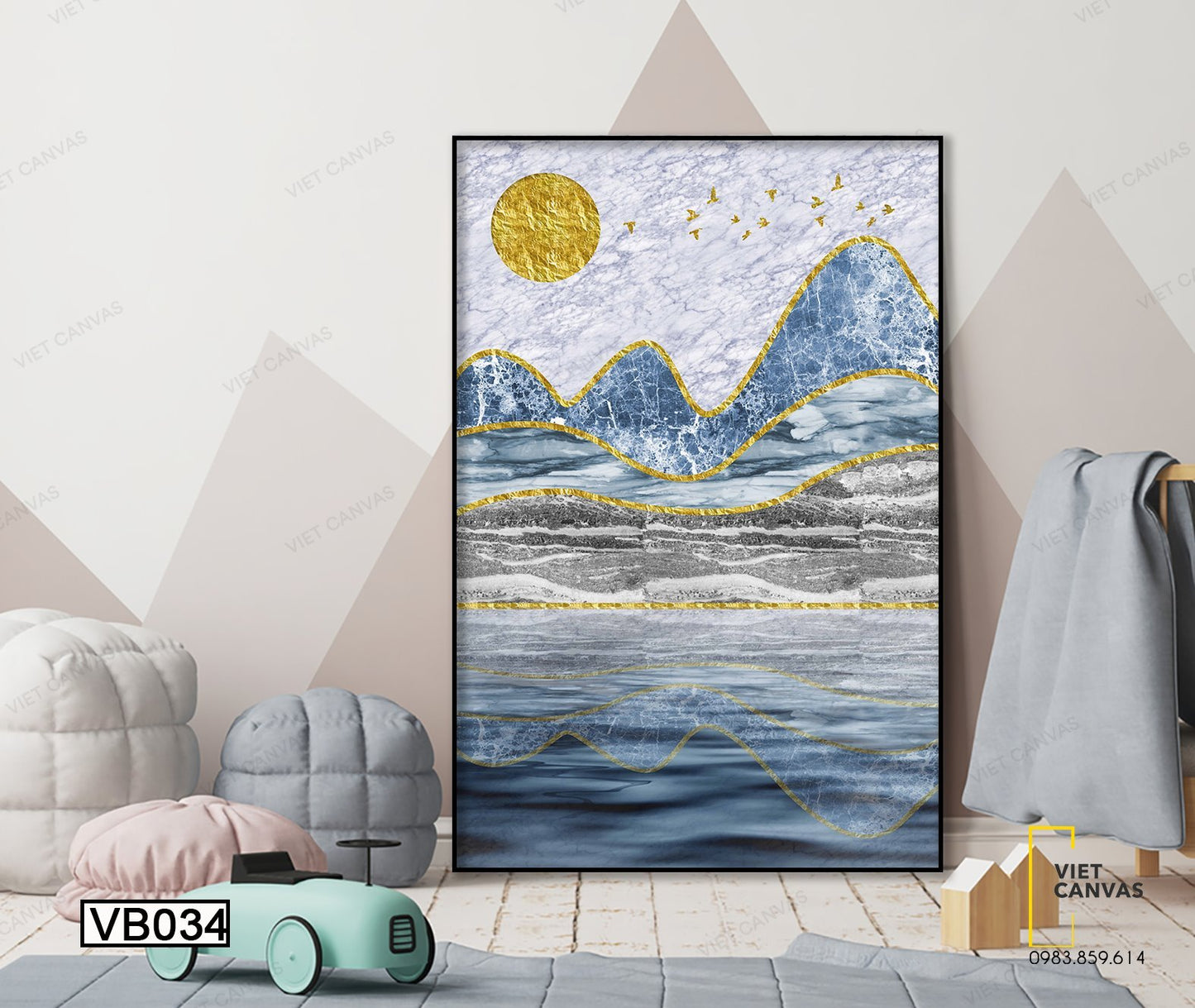 Tranh Bờ Biển Và Thiên Nhiên Núi Đồi - VB034