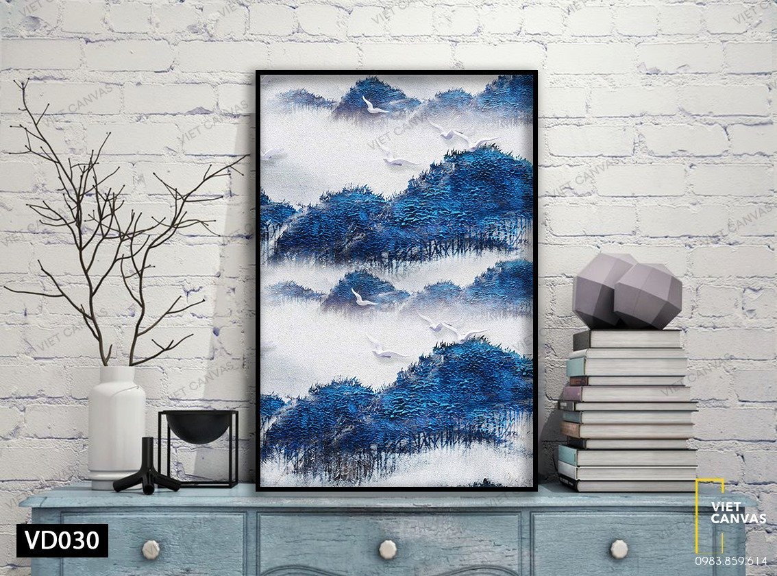 Tranh Cánh Rừng Xanh Mơ Mộng - VD030