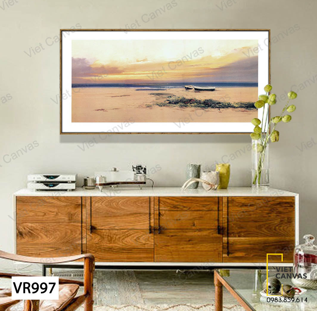 Tranh Biển Và Hoàng Hôn - VR997