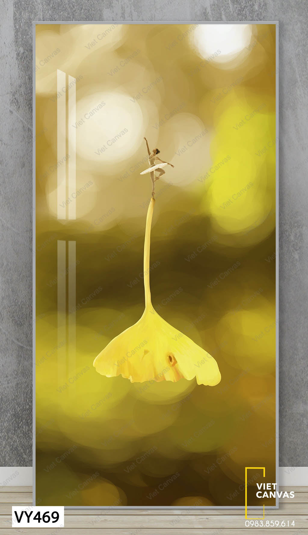 Tranh Cô Gái Múa Ballet - VY469