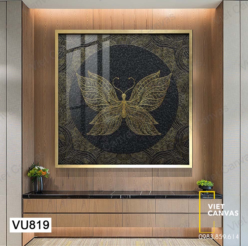 Tranh Con Bướm Vàng - VU819