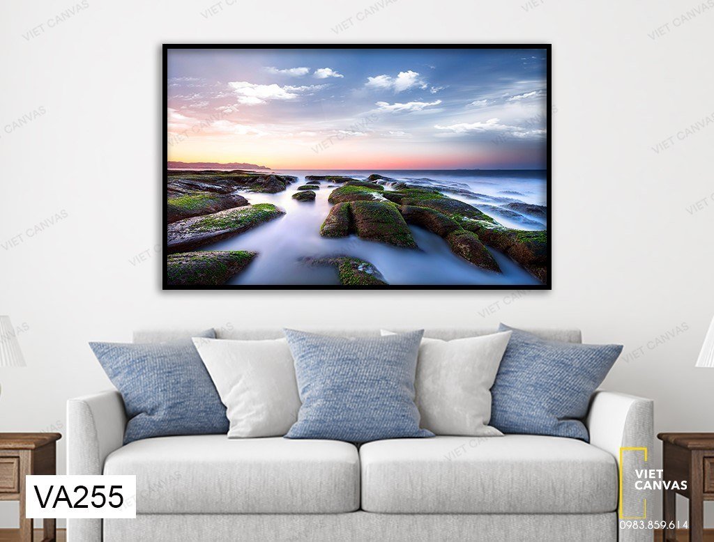 Tranh Bầu Tranh Xanh - VA255