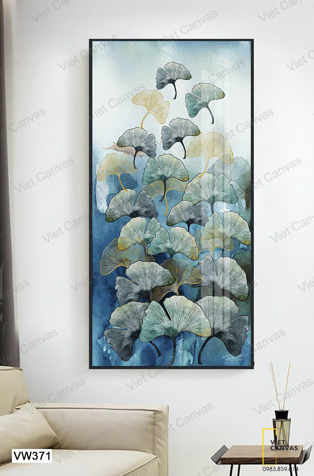 Tranh Lá Cây Ấn Tượng - VW371