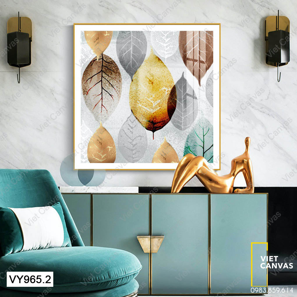 Tranh Lá Thay Màu - VY965.2