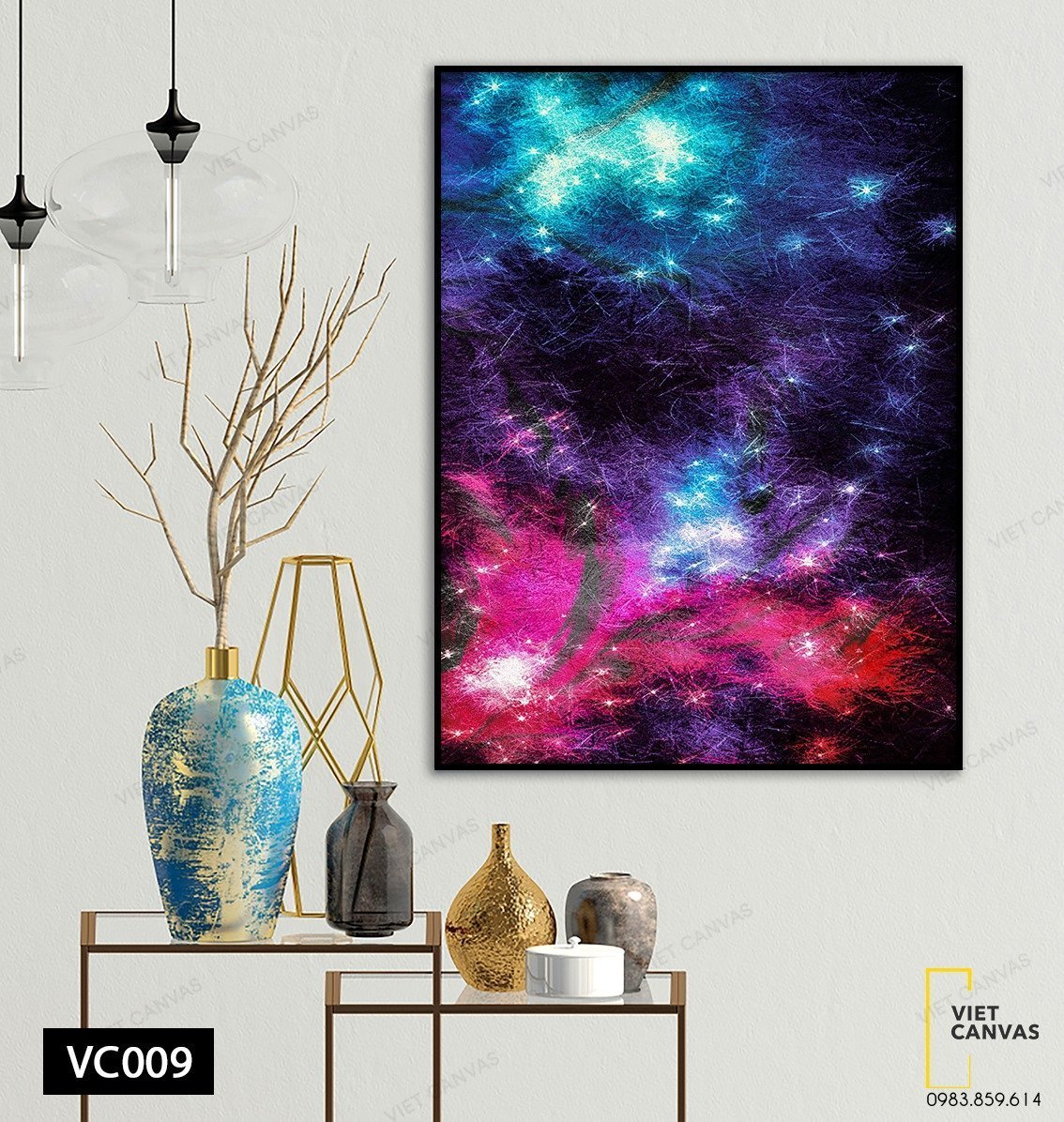 Tranh Sắc Màu Galaxy - VC009