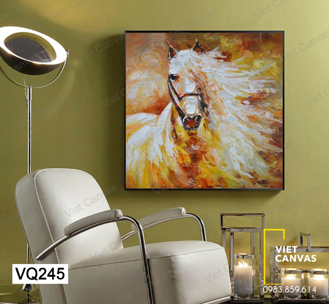 Tranh Bạch Mã - VQ245