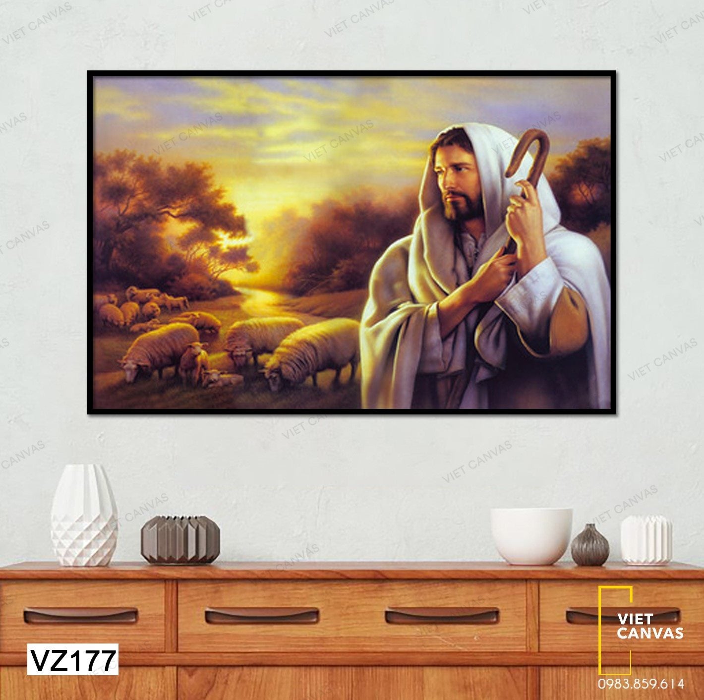 Tranh Chúa Chiên Lành - VZ177