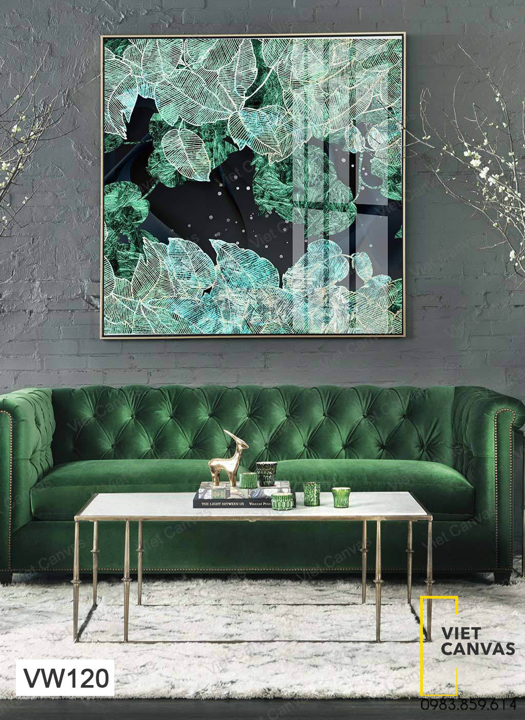 Tranh Những Chiếc Lá Xanh - VW120