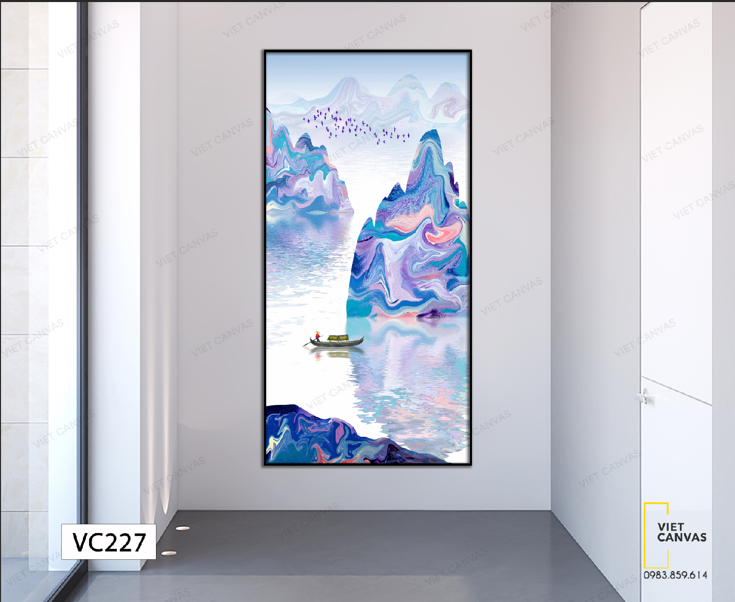 Tranh Núi Non Hữu Tình - VC227