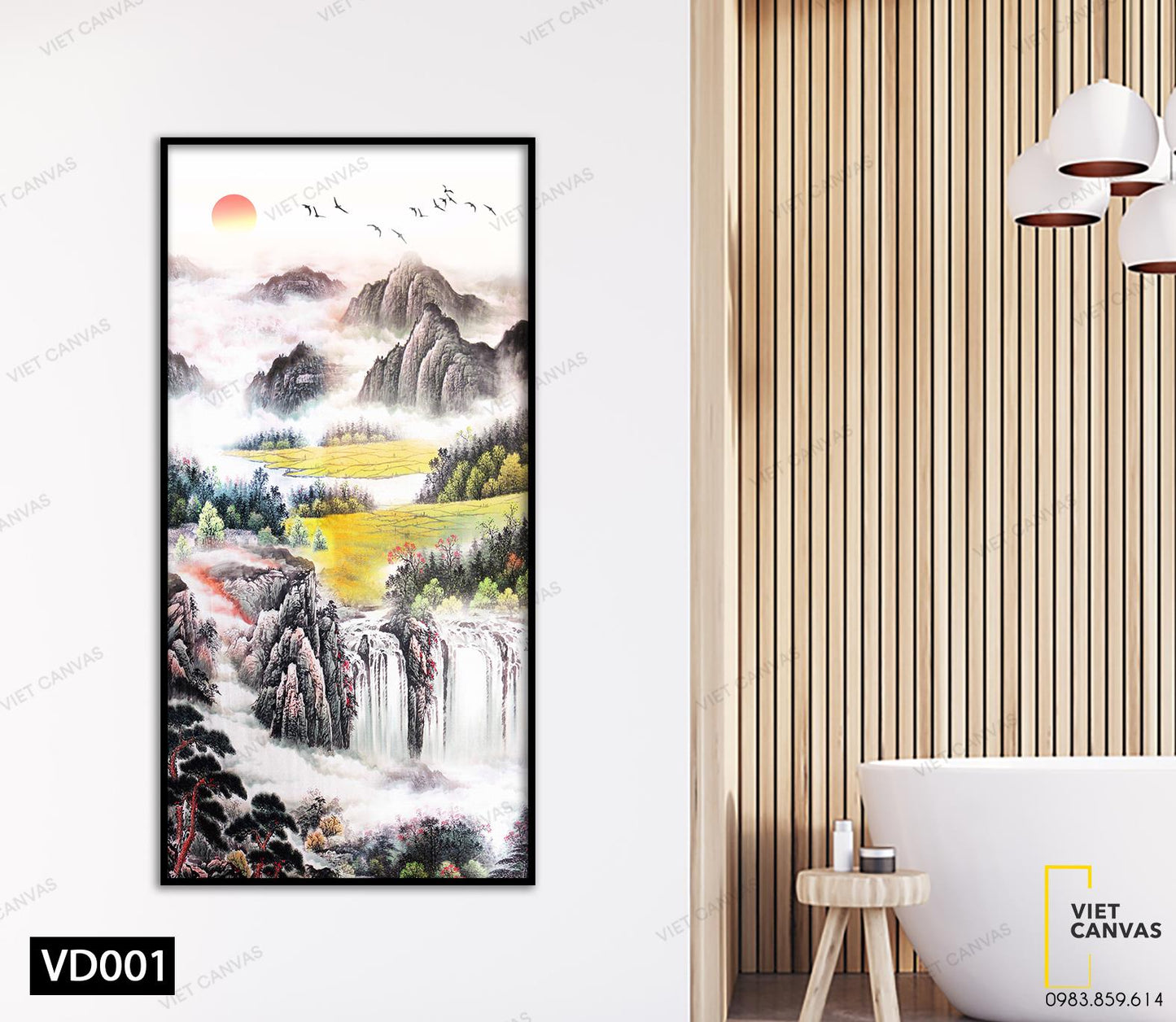 Tranh Thiên Nhiên Bao La - VD001