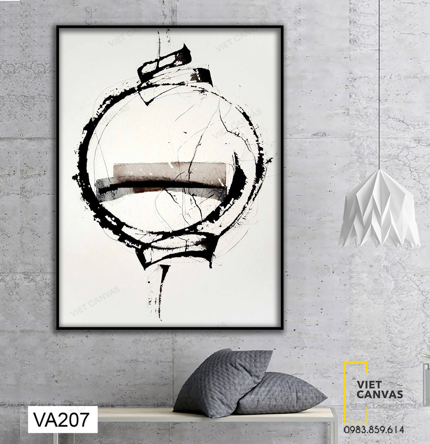 Tranh Hình Lồng Đèn - VA207