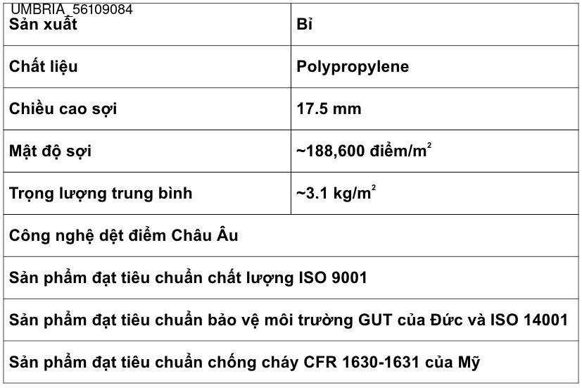 Thảm Sợi Ngắn - UMBRIA_56109084