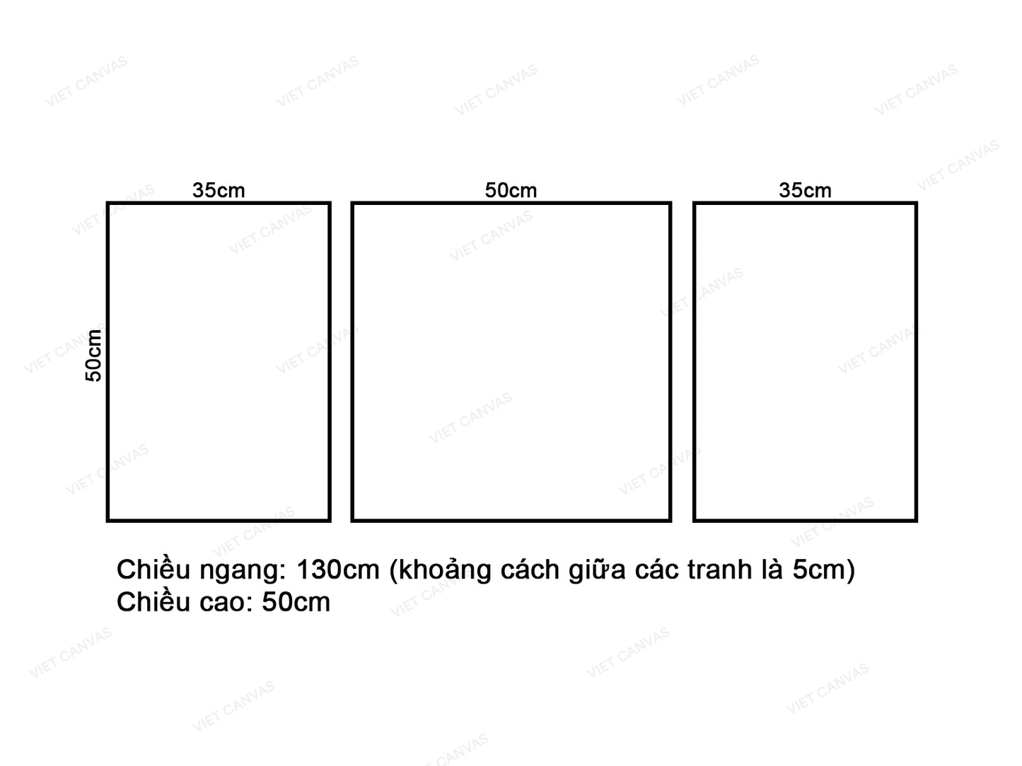 Bộ 3 Tranh Hoa Quả Nghệ Thuật - VW247.1