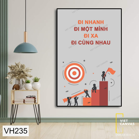 Tranh Chữ Quotes Truyền Động Lực Ý Nghĩa - VH235