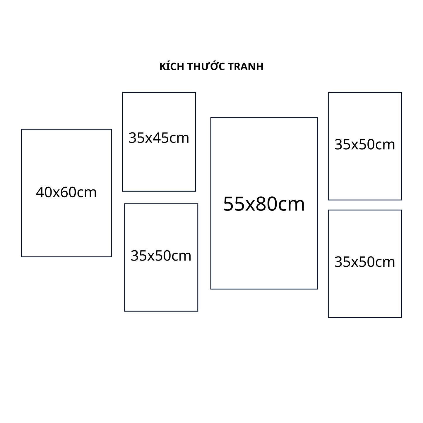 Bộ 6 Tranh Lá Cây - AVA507