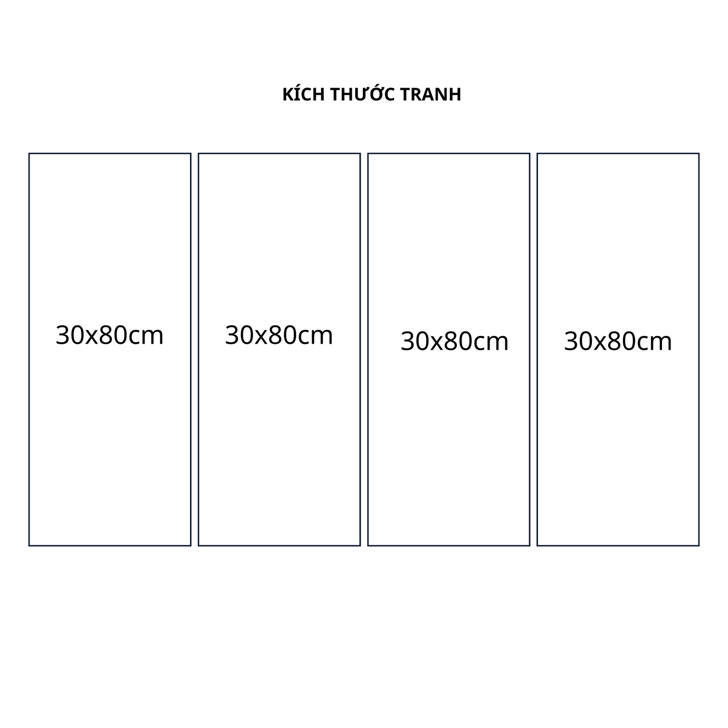 Bộ 4 Tranh Hoa Sen - AVB409