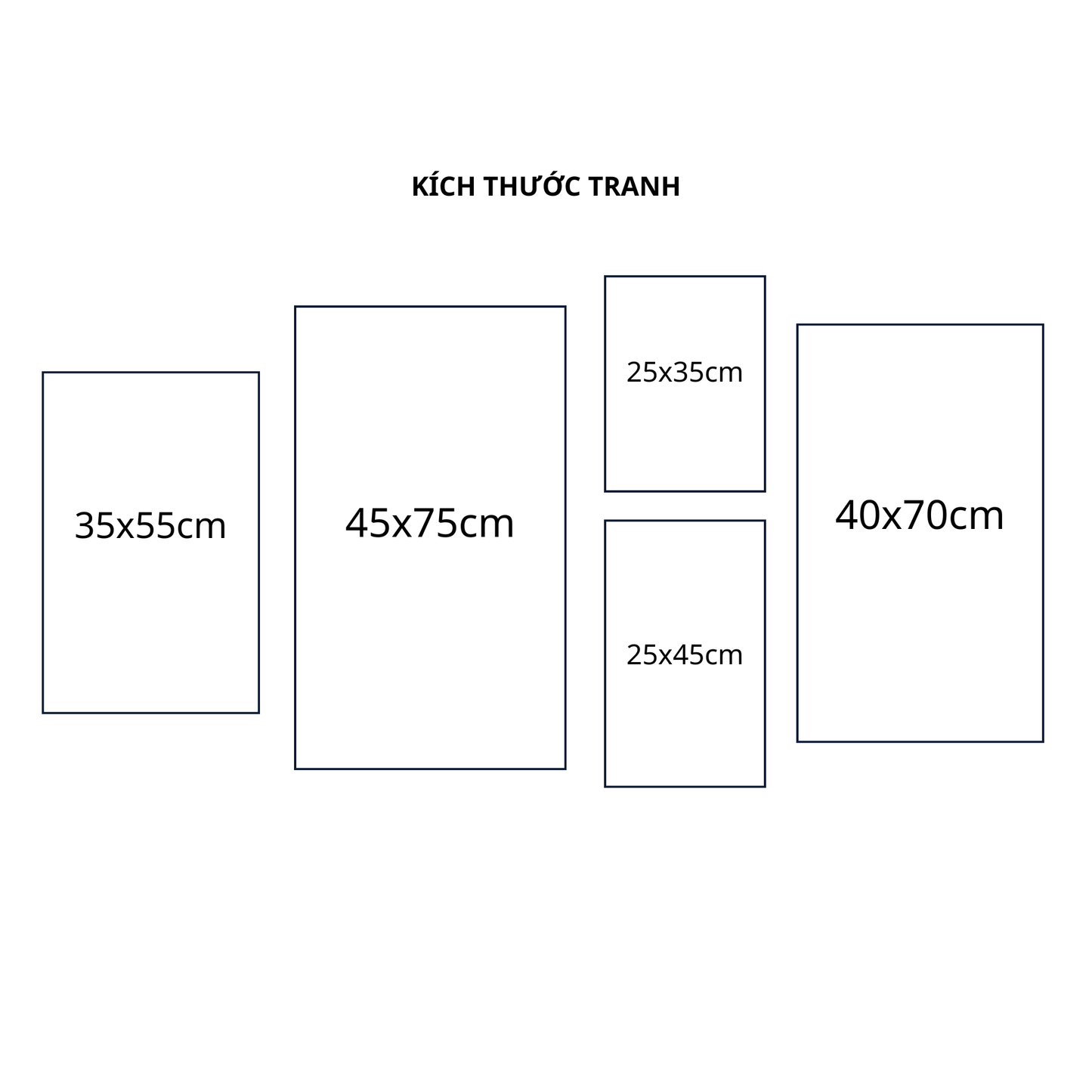 Bộ 5 Tranh Biển Xanh - AVB447