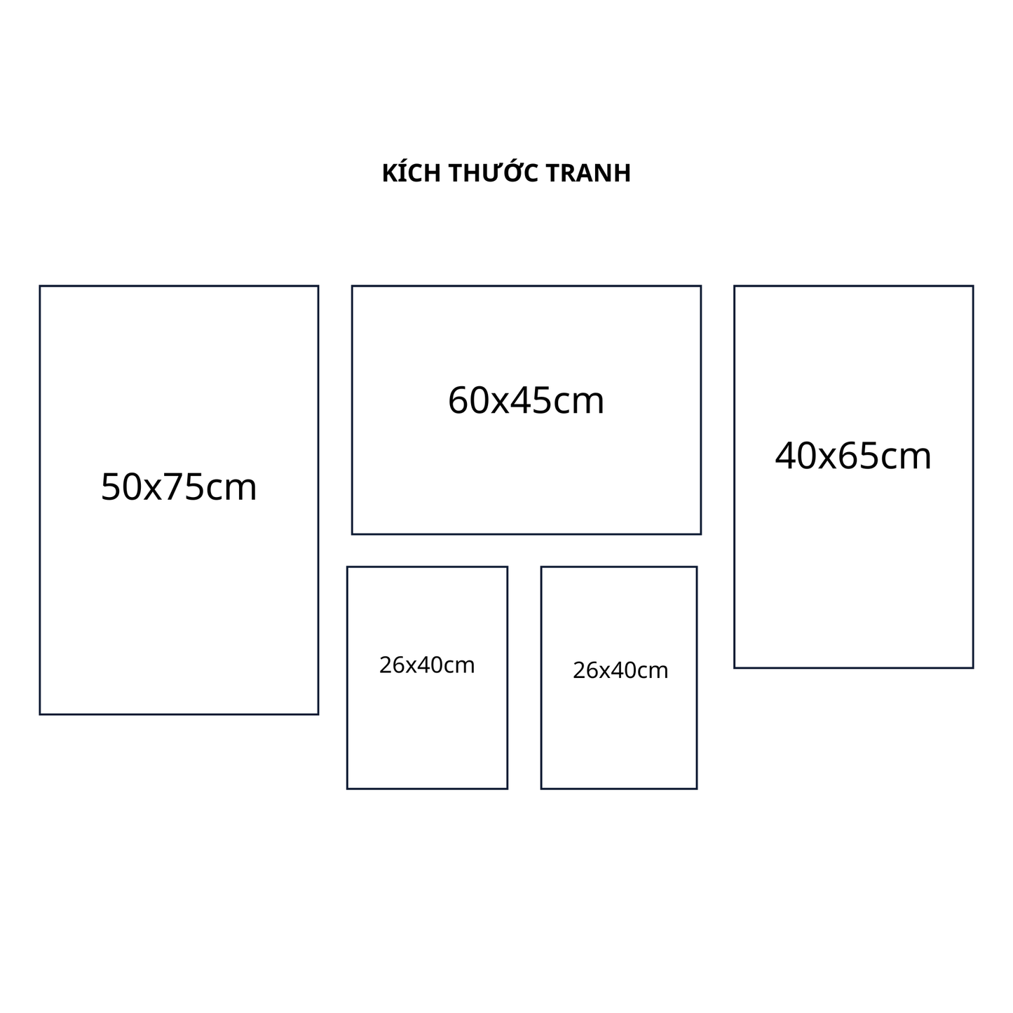 Bộ 5 Tranh Thành Phố Về Chiều - AVB444