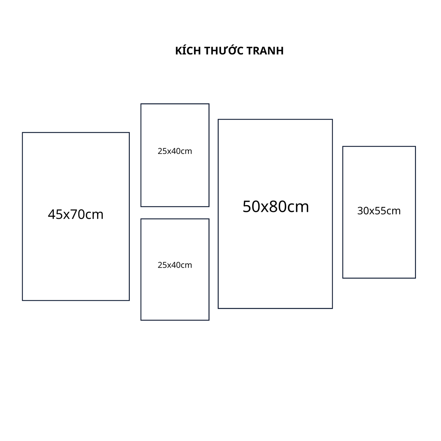 Bộ 5 Tranh Hươu Bắc Âu - AVB488
