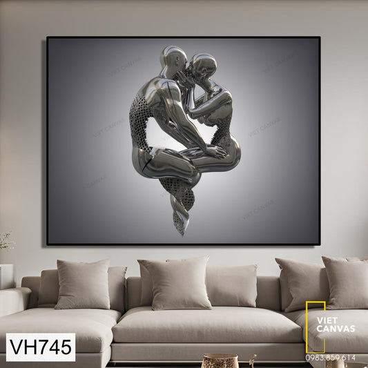 Tranh Trí Tuệ Nhân Tạo AI - VH745