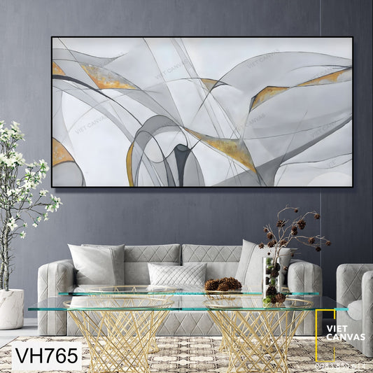 Tranh Trừu Tượng Gợn Sóng - VH765